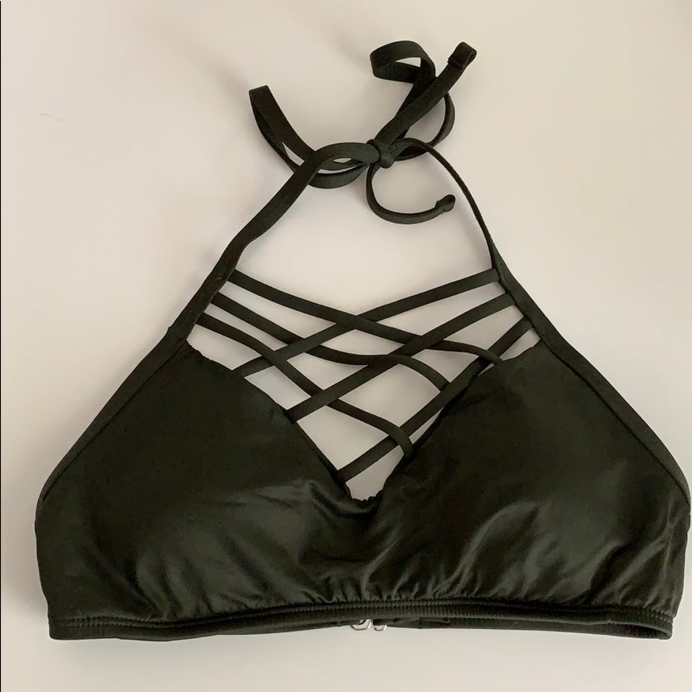 target “mossimo” cross cross bikini top